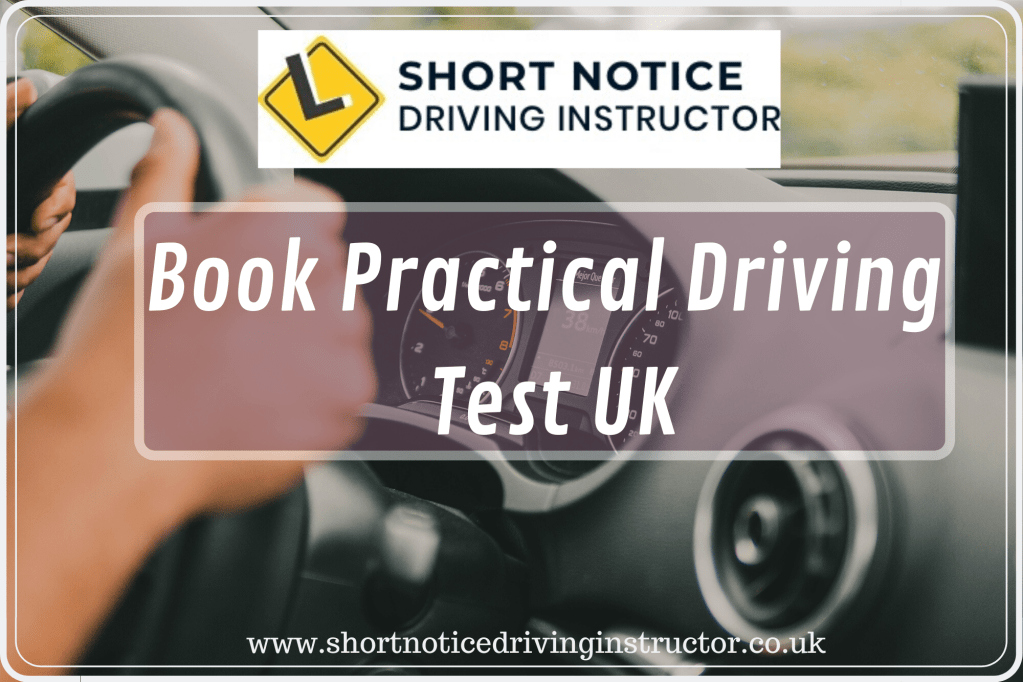 Book Practical Driving Test UK 